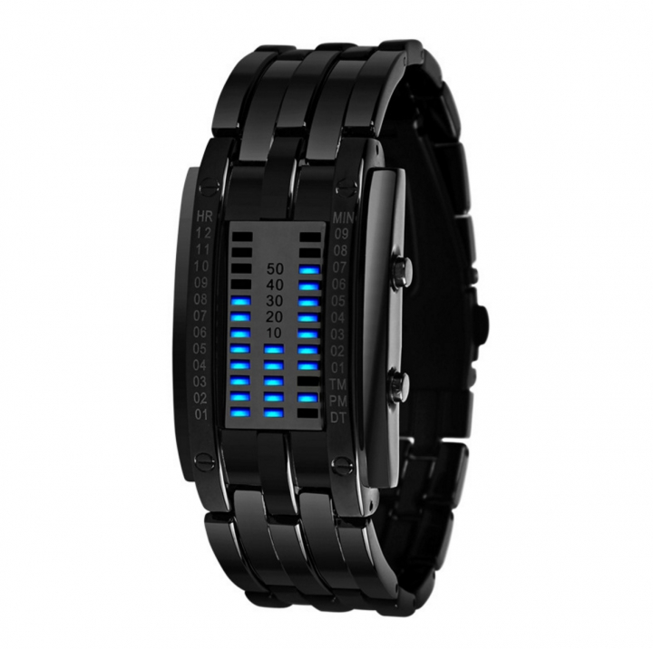 SKMEI Fashion Creative Watches Men Luxury Brand Digital LED Display Waterproof Lover&apos;s Wristwatches