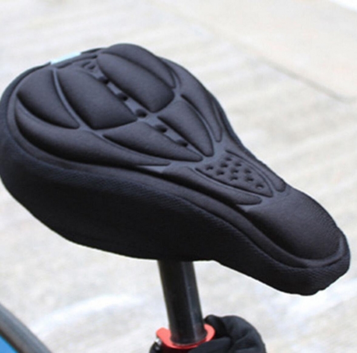M&amp;J Cycling 3D Pad Bicycle Soft Saddle Seat Cover Bike Cushion Outdoor Sports Bicycle Accessories