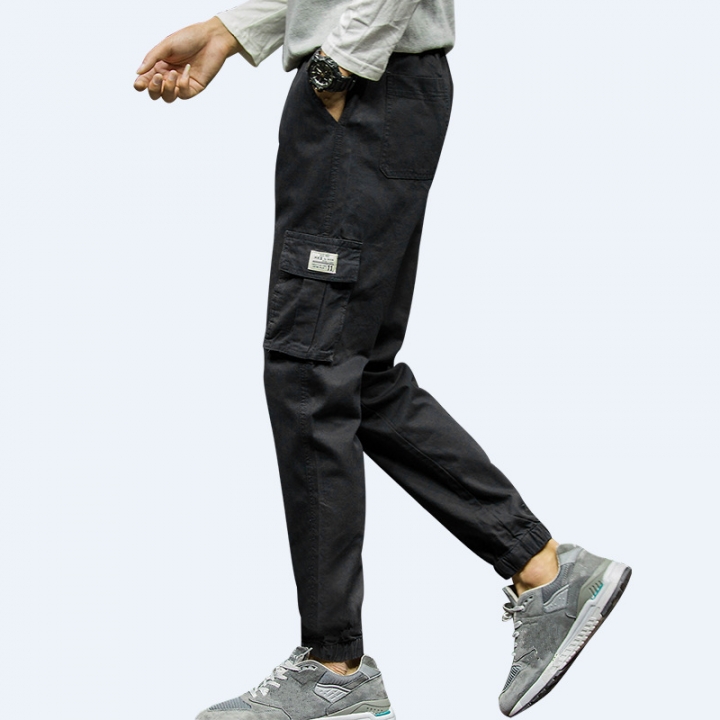 M&amp;J Brand Men Pants Hip Hop Harem Joggers Cotton Pants Male Trousers Mens Solid  Pants Sweatpants