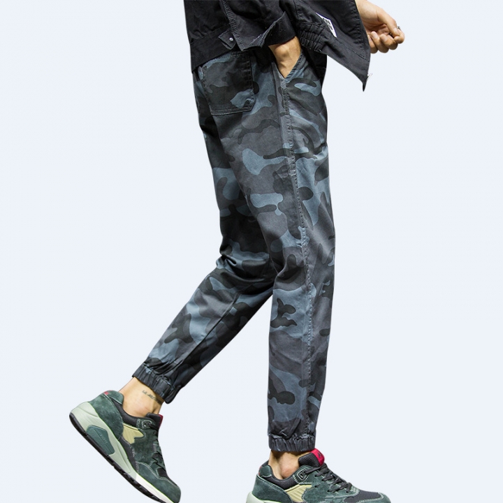 M J Men Joggers Harem Pants Men Camouflage Military Pants