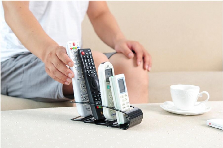 Hot Sale TV/DVD/VCR Organizer  Remote Control Storage Mobile Phone Holder Stand Organizer Case