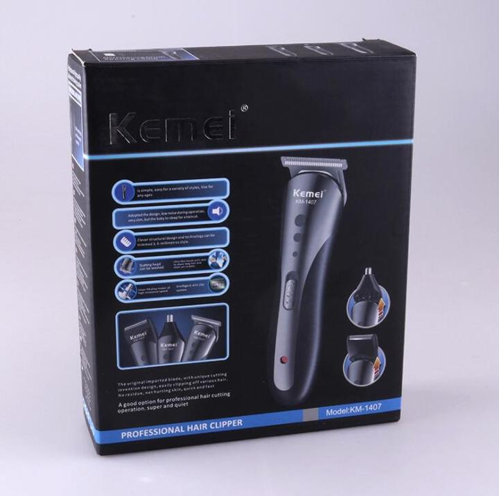 Orginal 3 in1 Rechargable Ear Nose Electric Shaver Beard Face Eyebrows Shaving Nose Hair Safe Shaver