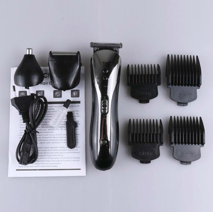 Orginal 3 in1 Rechargable Ear Nose Electric Shaver Beard Face Eyebrows Shaving Nose Hair Safe Shaver