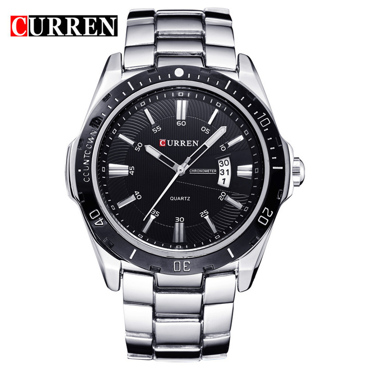 NEW Curren Men&apos;s Watches Top Brand Fashion Watch Quartz Watches Men Army Sports Analog Sales