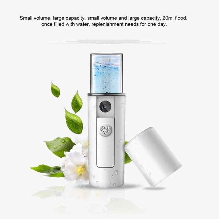 M&amp;J Portable Nano Mist Sprayer Facial Body Steamer Moisturizing Skin Care USB Face Spray Beauty Tool
