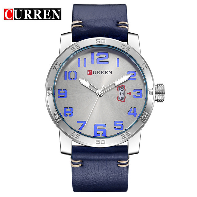 CURREN Men's Watches Luxury Military Wristwatches Fashion Casual Quartz Watches Sales