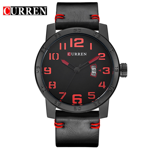 CURREN Men's Watches Luxury Military Wristwatches Fashion Casual Quartz Watches Sales