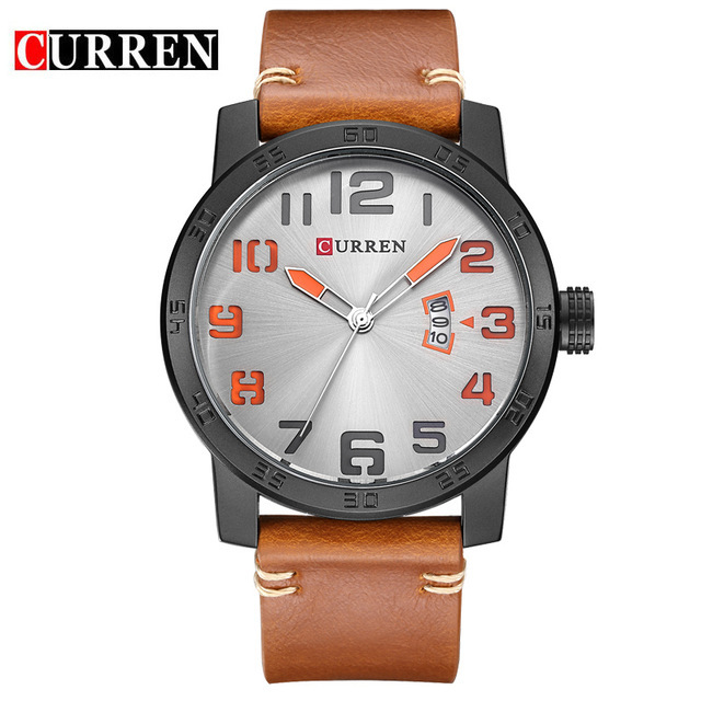 CURREN Men's Watches Luxury Military Wristwatches Fashion Casual Quartz Watches Sales