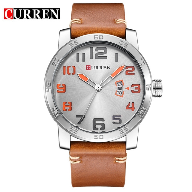CURREN Men's Watches Luxury Military Wristwatches Fashion Casual Quartz Watches Sales