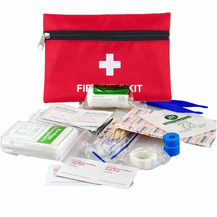 79PCS Outdoor Car First Aid Kit Small Medical Box Emergency Survival Kit  Sports Home Office Car