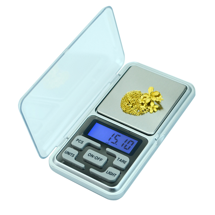 Mini Pocket Digital Scale for Gold Sterling Silver Jewelry Balance Gram Electronic Scales