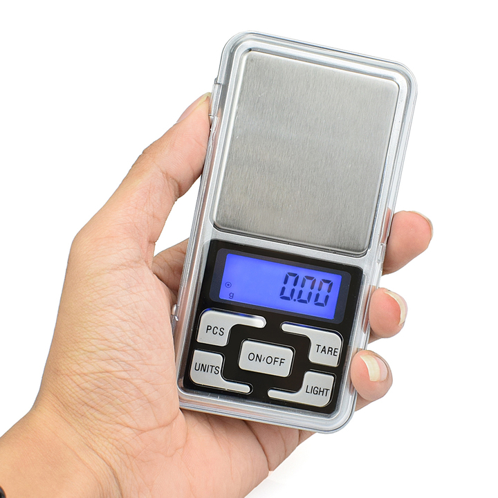 Mini Pocket Digital Scale for Gold Sterling Silver Jewelry Balance Gram Electronic Scales