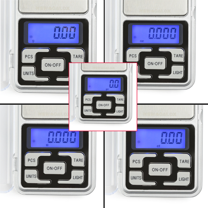 Mini Pocket Digital Scale for Gold Sterling Silver Jewelry Balance Gram Electronic Scales