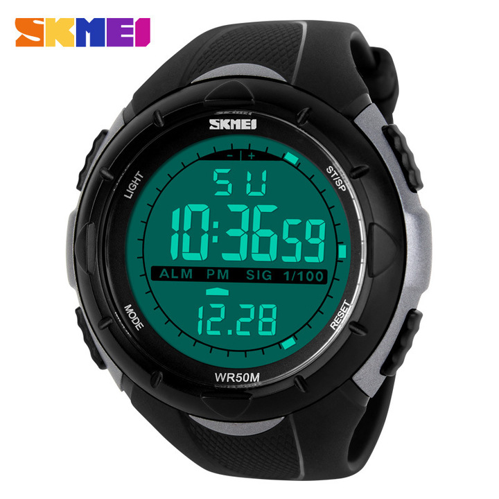 SKMEI Men Climbing Sports Digital Wristwatches Military Watches Shock Resistant Waterproof Watch