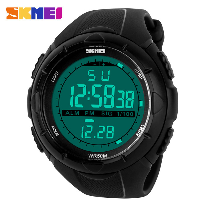 SKMEI Men Climbing Sports Digital Wristwatches Military Watches Shock Resistant Waterproof Watch