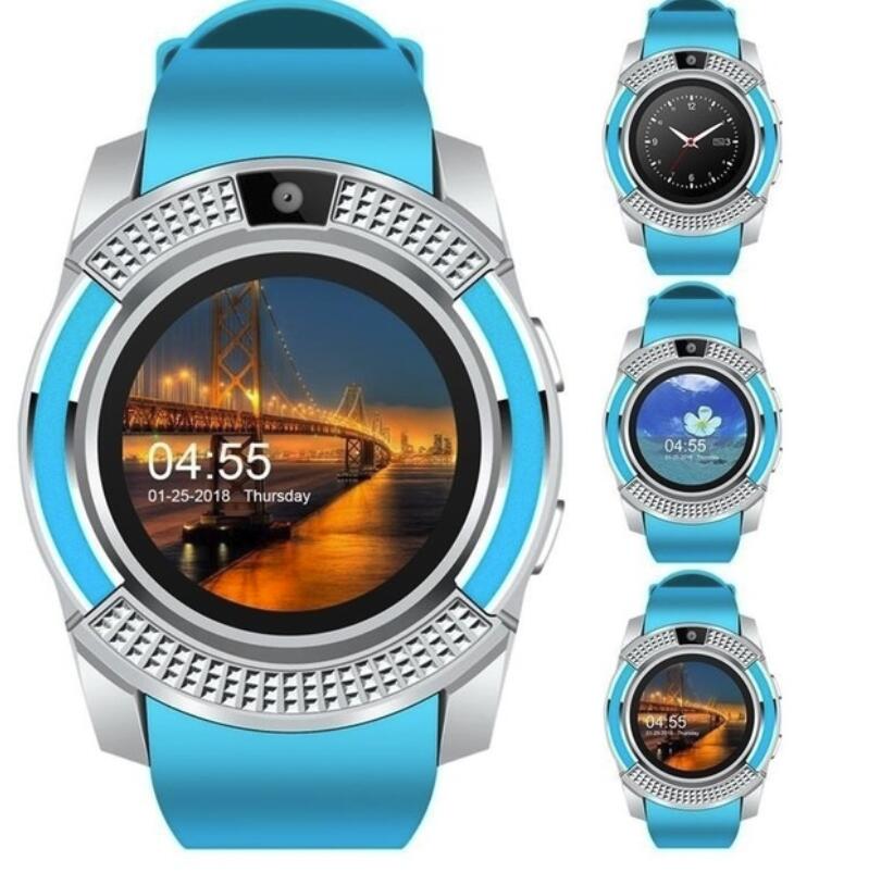 Smart Watches Bluetooth Smartwatch Touch Screen Watch HD Camera/SIM Card For Android & IOS Smart Phones