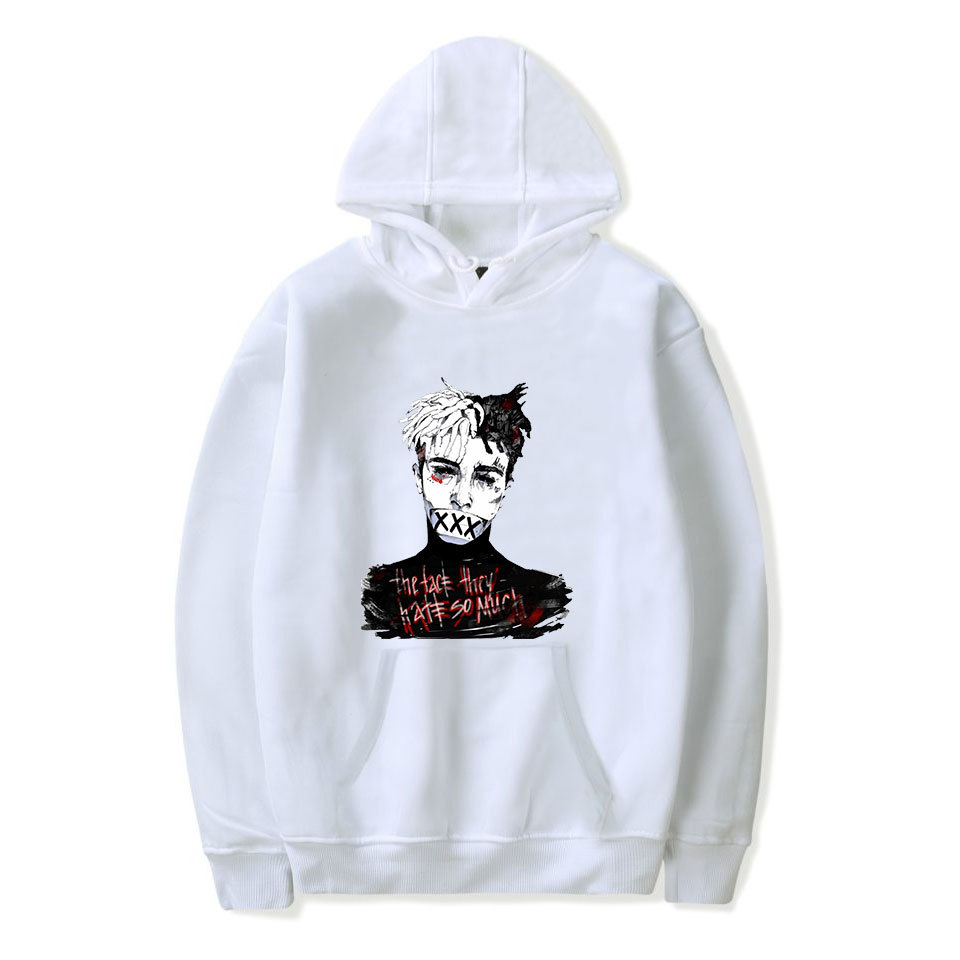 M&amp;J XXXTentacion Hoodies Men/Women Casual Pullover Streetwear Sweatshirt Male Hoodie