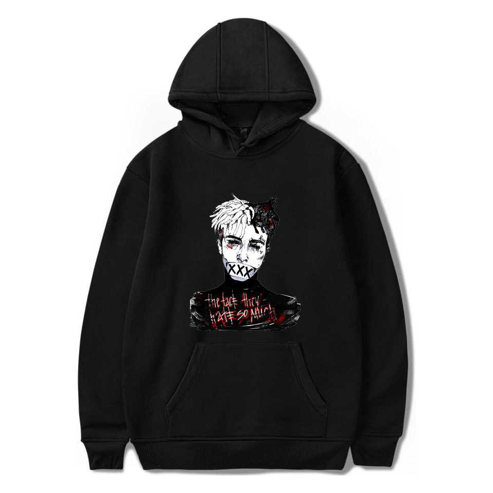 M&amp;J XXXTentacion Hoodies Men/Women Casual Pullover Streetwear Sweatshirt Male Hoodie