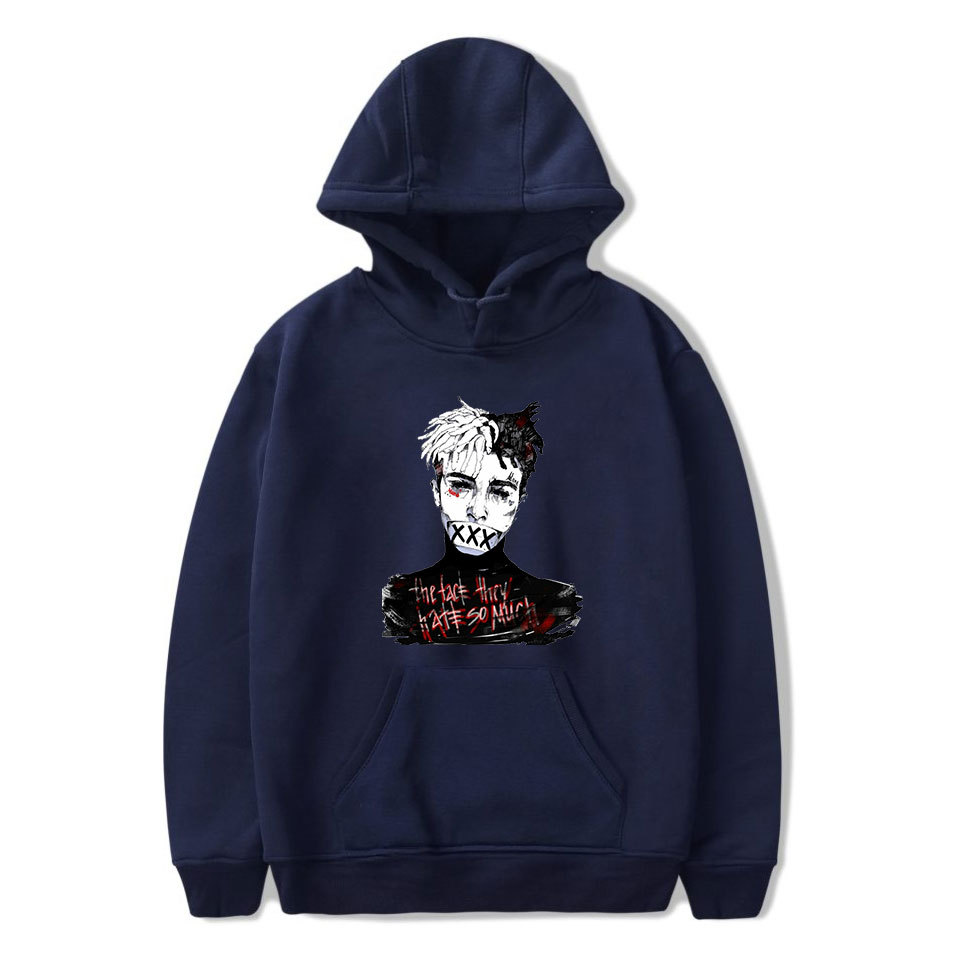 M&amp;J XXXTentacion Hoodies Men/Women Casual Pullover Streetwear Sweatshirt Male Hoodie
