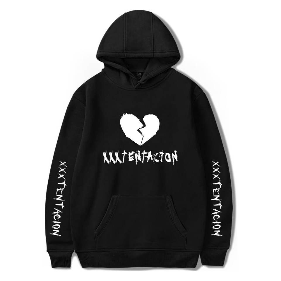 New Fashion Hoodies High Street Hip Hop XXXTentacion Sweatshirt Tracksuit Plus Size Hoodies