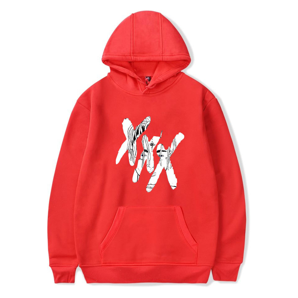 M&amp;J XXXTentacion Hoodies Men/Women Casual Pullover Streetwear Sweatshirt Male Hoodie