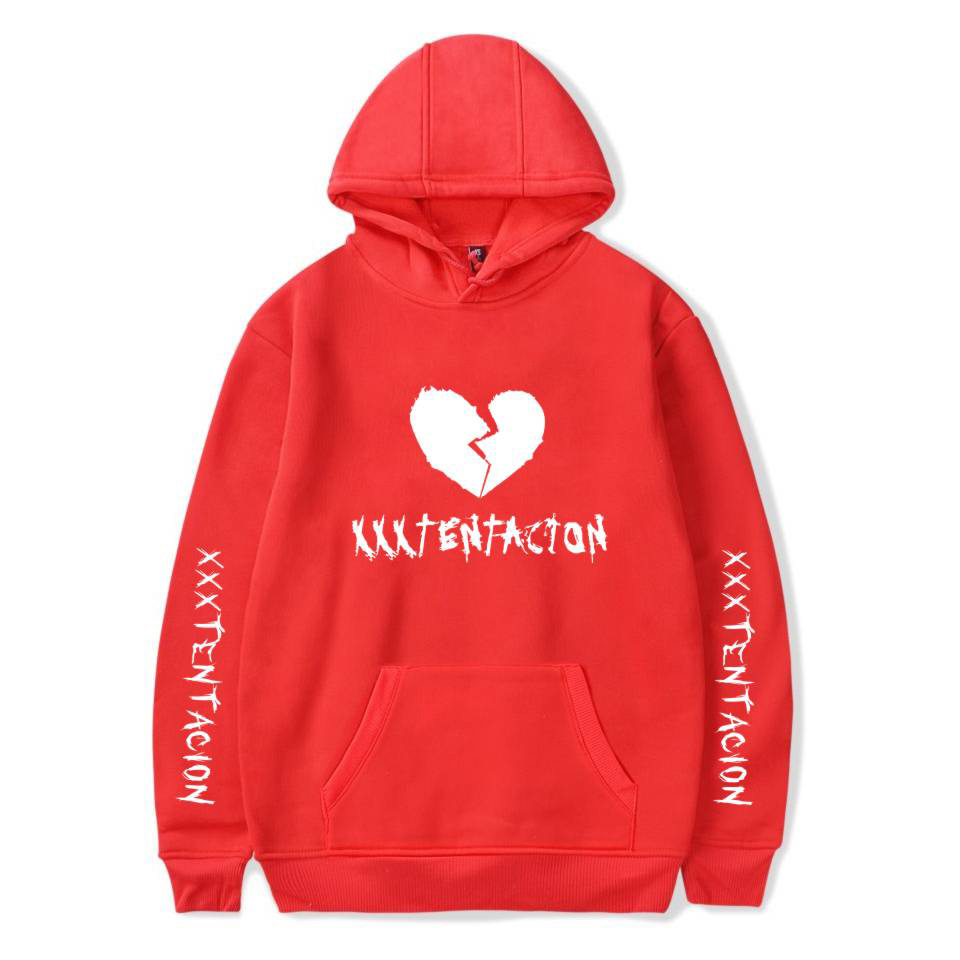 New Fashion Hoodies High Street Hip Hop XXXTentacion Sweatshirt Tracksuit Plus Size Hoodies