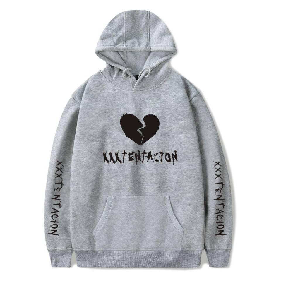 New Fashion Hoodies High Street Hip Hop XXXTentacion Sweatshirt Tracksuit Plus Size Hoodies