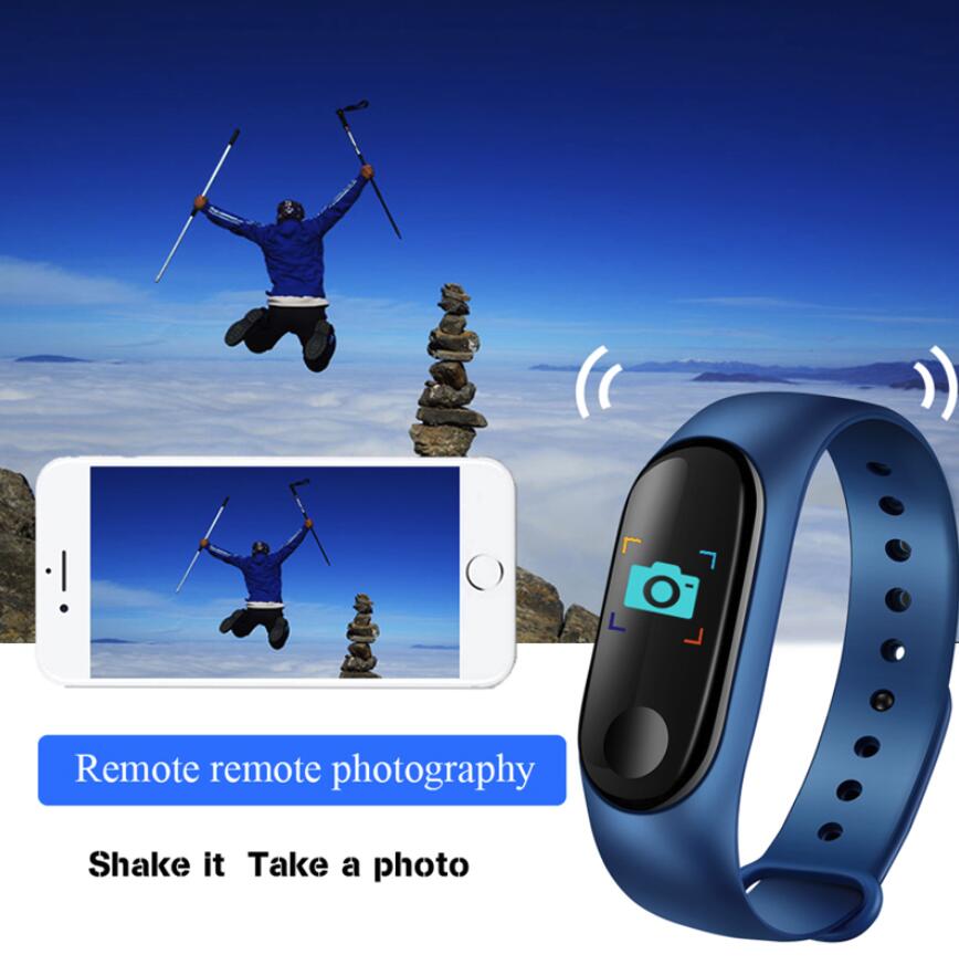Color Screen Smart Watch Sport Fitness Bracelet Waterproof Blood Pressure Activity Tracker Watches