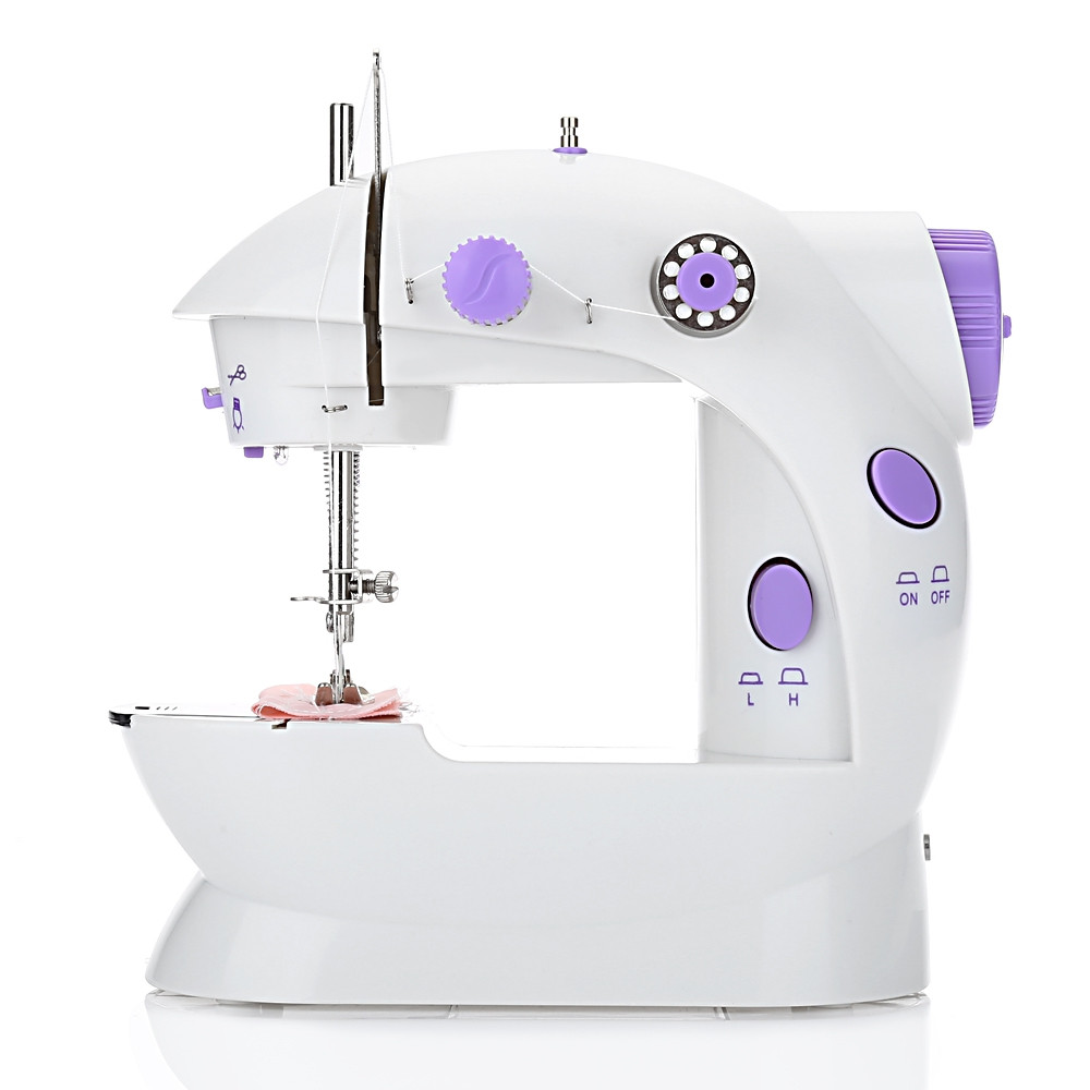 Electric Mini Sewing Machine Home Hand Machine To Sew Speed Adjustment With Light Sewing Machine