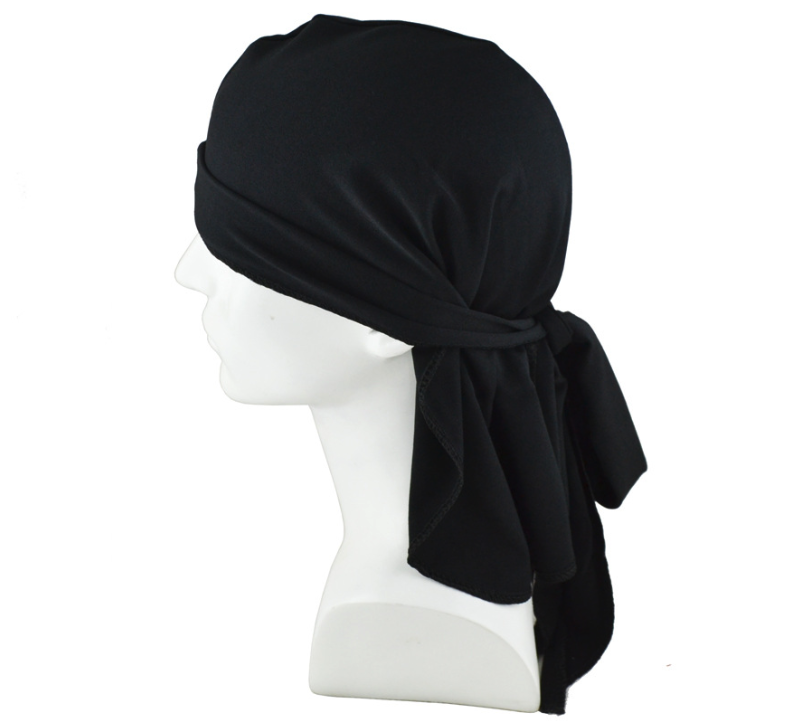 Hot Sale New Fashion Elegant Spandex King's Durag Biker Head Wrap Skullcap Bandanna Doo Rag For Men
