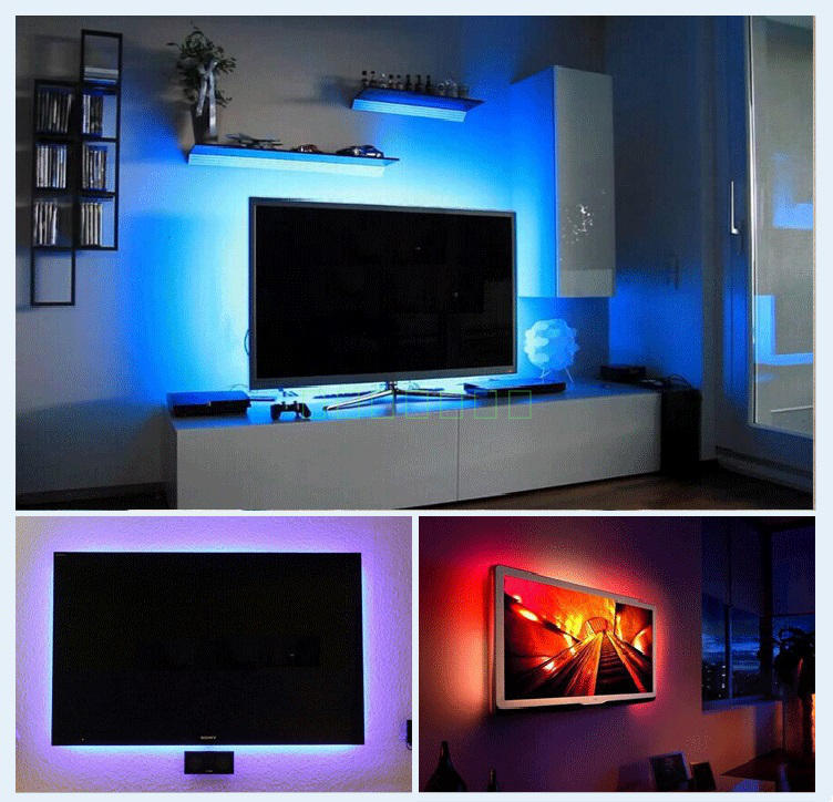 USB LED Strips SMD Light Strings Christmas Desk Home Decor Lamp Tape TV Background LED Lighting