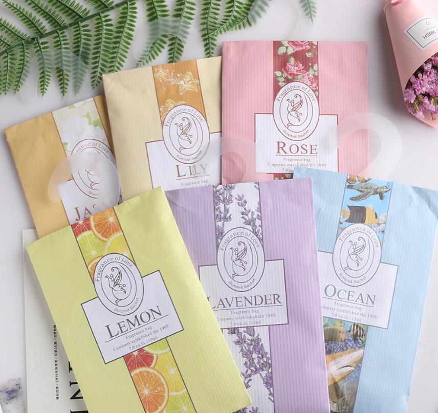 Natural Smell Incense Wardrobe Sachet Air Fresh Scent Bag Perfume Sachet Bag Wardrobe Supplies