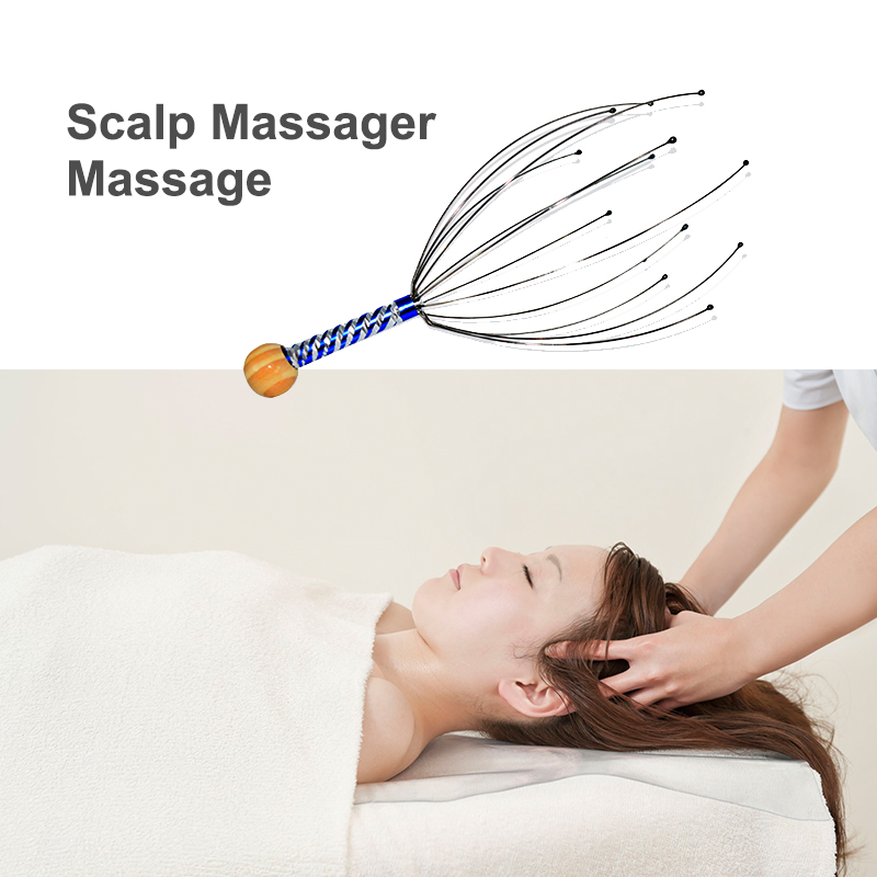 Claw Massager Body Massager  Head Scalp Neck Stress Release Massage Tens Pain Relief Head Care