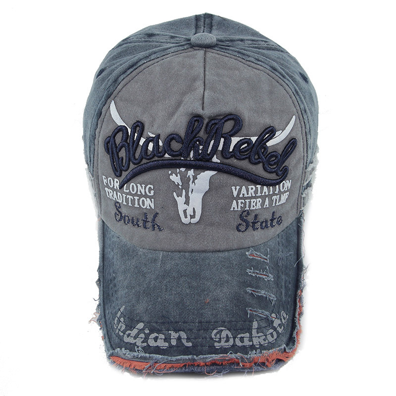 Hot Retro Washed Baseball Caps Fitted Cap Snapback Hats Men Women Casual Letter Caps