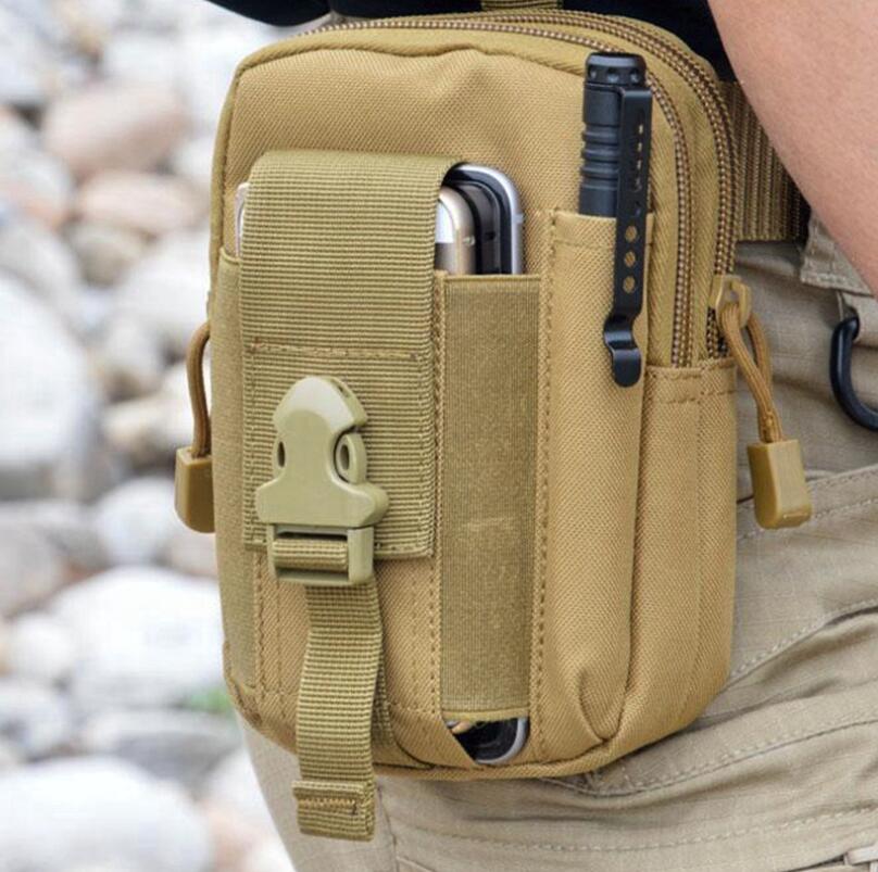 Men's Outdoor Camping Bags Tactical Backpacks Pouch Belt Bag Waist Packs Sport Running Travel Bags