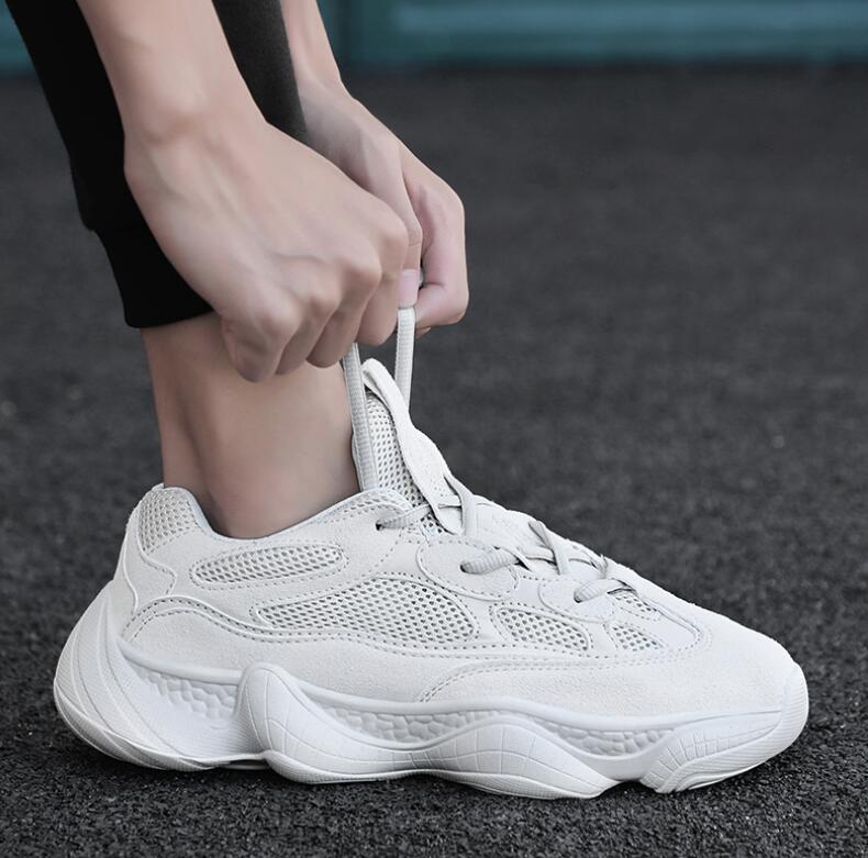 Hot Running Shoes Men&apos;s Desert Rat 500 Sneakers Mesh Outdoors Boost Shoes Yeezy Sales