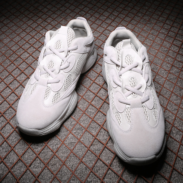Hot Running Shoes Men&apos;s Desert Rat 500 Sneakers Mesh Outdoors Boost Shoes Yeezy Sales