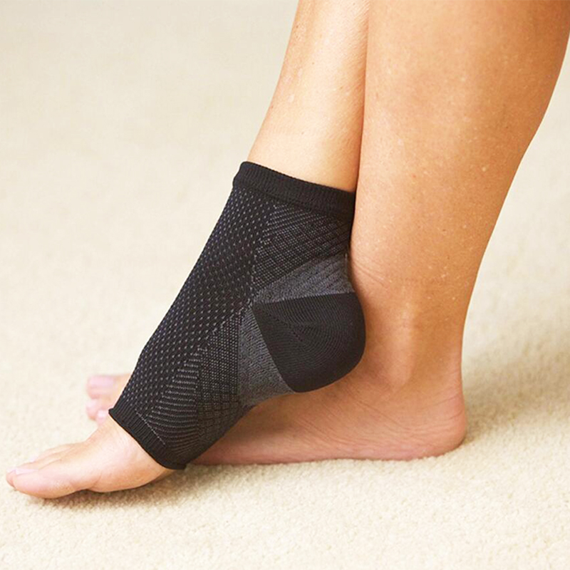 Foot Ankle Compression Socks Anti Fatigue Varicose Feet Sleeve Unisex Plantar Pain Reduce Swelling