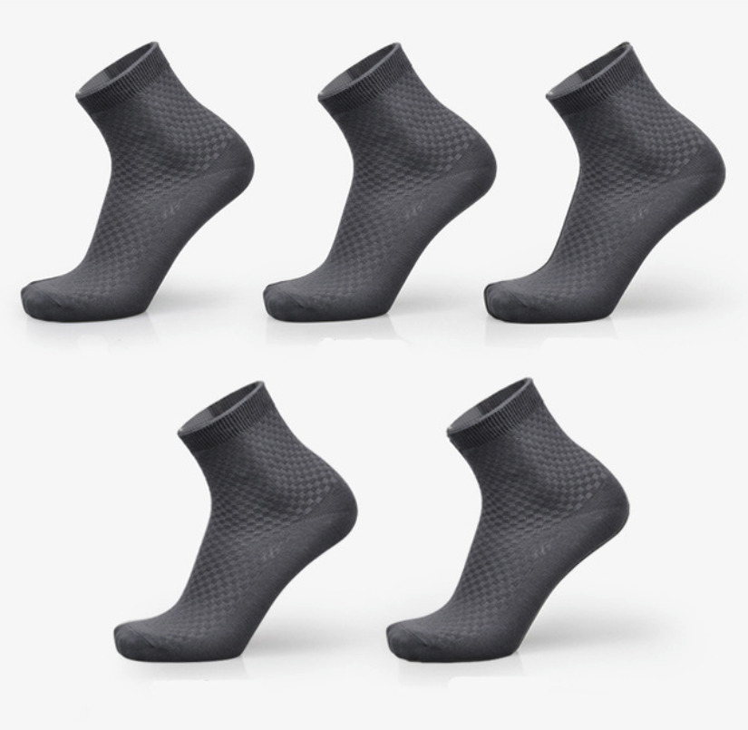 Men Bamboo Fiber Socks Brand New Casual Business Anti-Bacterial Deodorant Breathable Men Long Socks