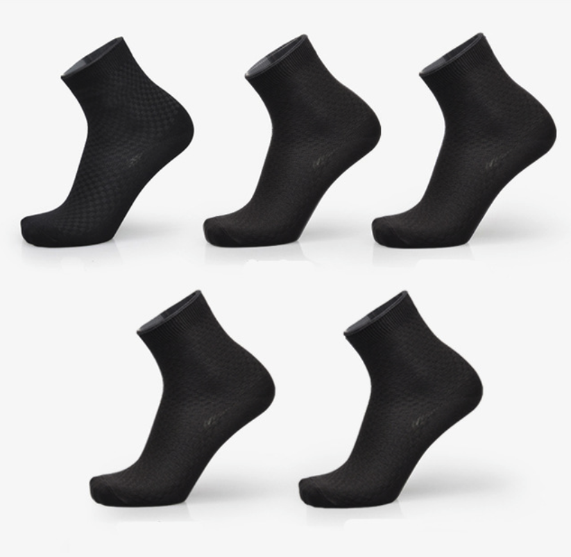 Men Bamboo Fiber Socks Brand New Casual Business Anti-Bacterial Deodorant Breathable Men Long Socks