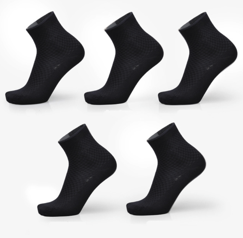 Men Bamboo Fiber Socks Brand New Casual Business Anti-Bacterial Deodorant Breathable Men Long Socks