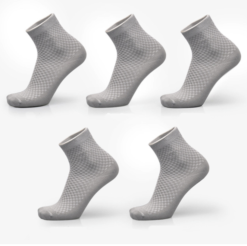 Men Bamboo Fiber Socks Brand New Casual Business Anti-Bacterial Deodorant Breathable Men Long Socks