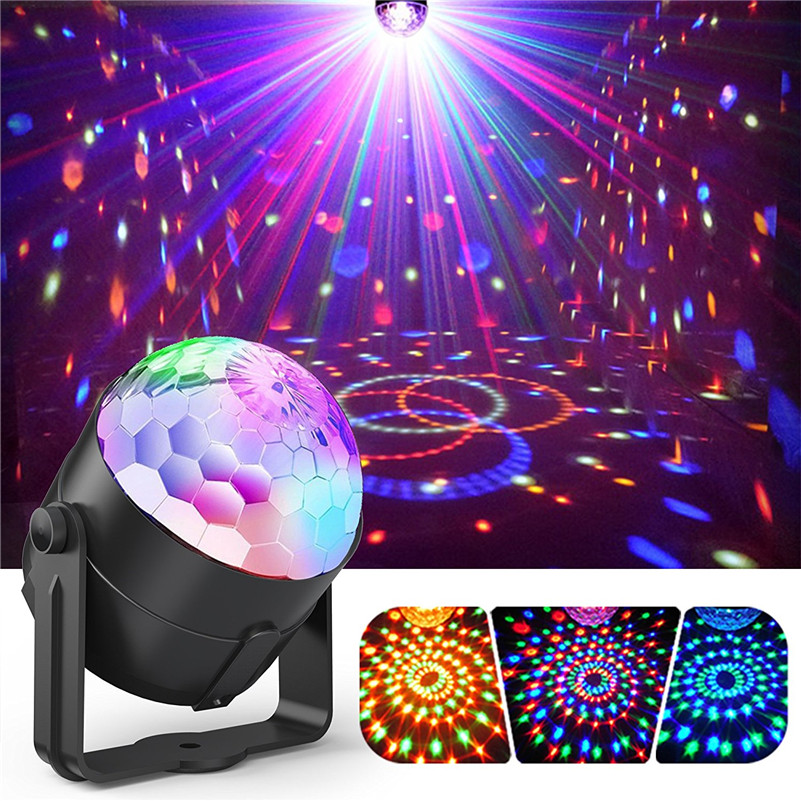 Led Disco Light Stage Lights DJ  Ball Lumiere Sound Activated Laser Projector Lamp Light Music Party