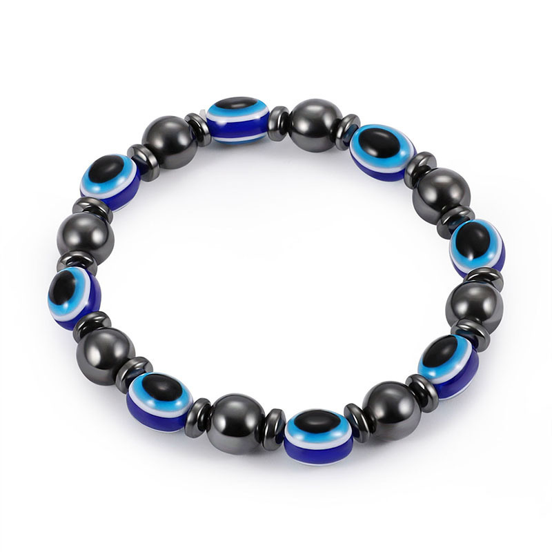 Weight Loss Stone Magnetic Therapy Bracelet Health Care Magnetic Hematite Bracelets For Men Women