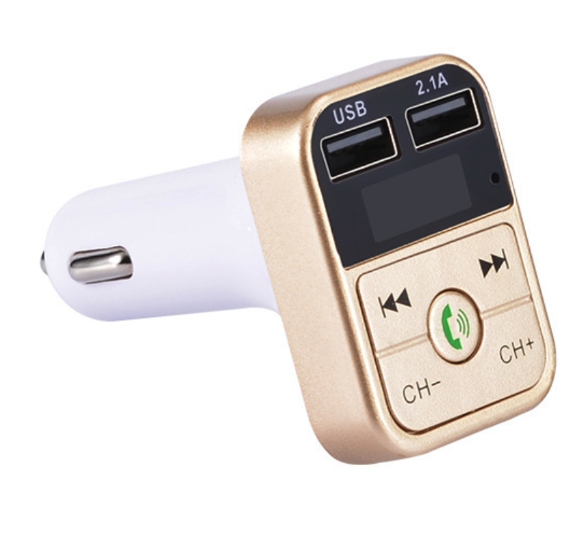 Bluetooth FM Transmitter Hands Free Car Kit Car Styling MP3 Music Player TF USB Charger FM Modulator