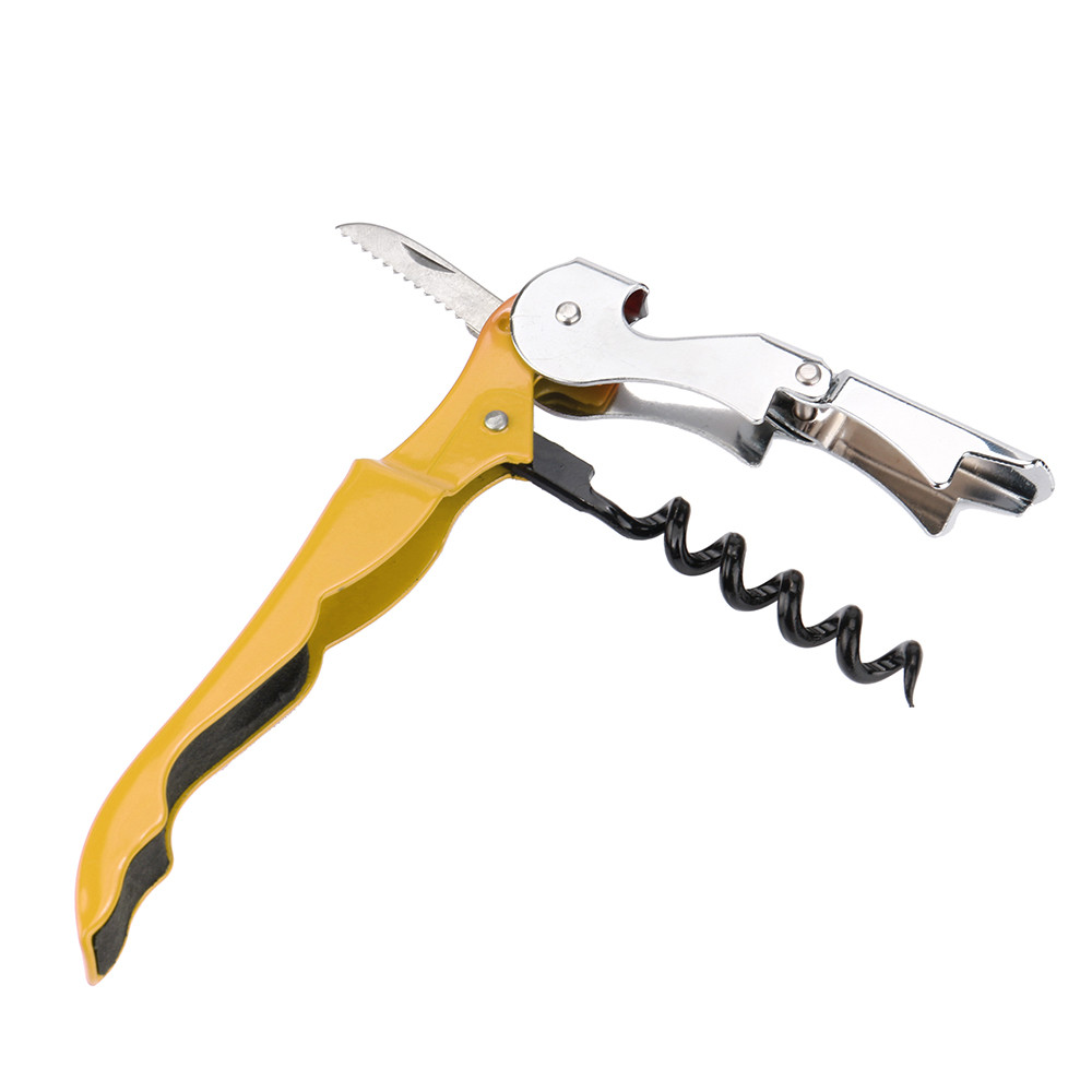 Stainless Steel Cork Screw Corkscrew MultiFunction Wine Cap Opener Beer Bottle Opener Kitchen Tools