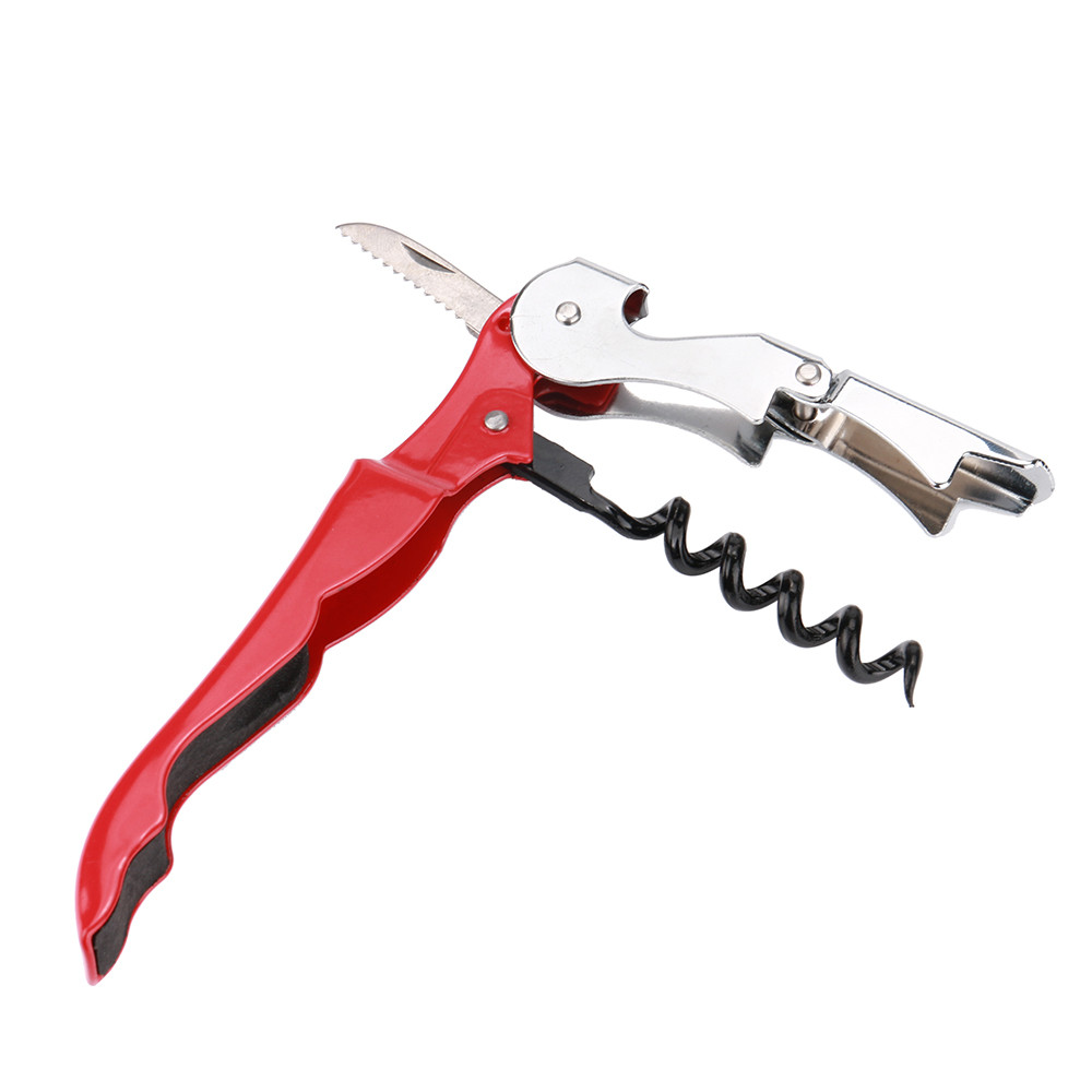 Stainless Steel Cork Screw Corkscrew MultiFunction Wine Cap Opener Beer Bottle Opener Kitchen Tools