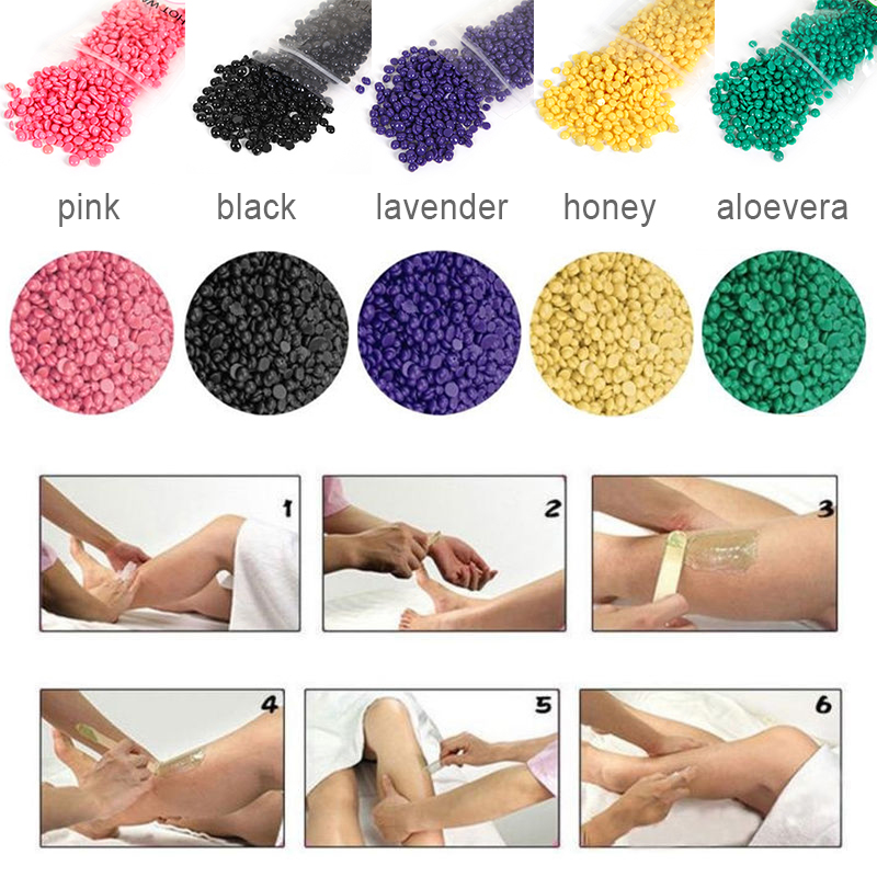 NEW Depilatory Wax Hot Film Hard Wax Pellet Waxing Bikini Hair Removal Bean Depilacion Beans