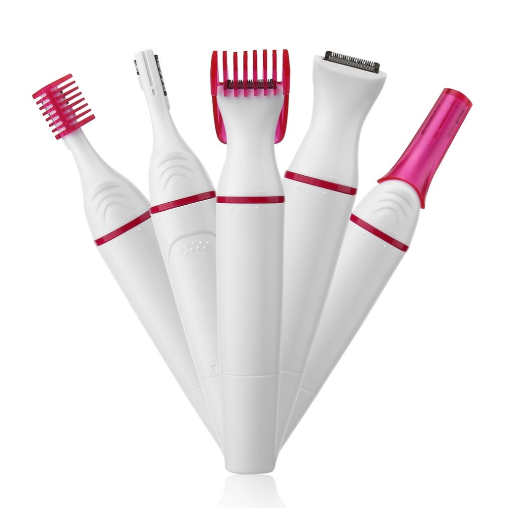 Pro Electric Hair Shaver Painless Eyebrow Nose Body Bikini Facial Hair Removal Hair Clipper Epilator
