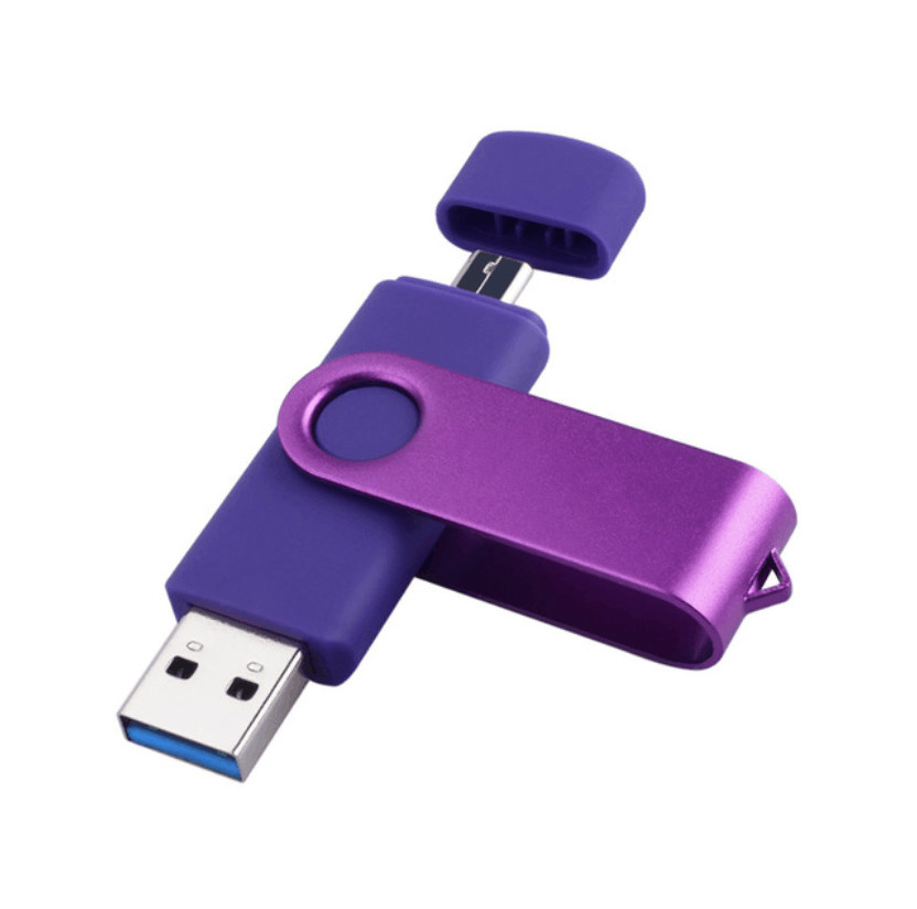 OTG USB Flash Memory Stick 16GB 32GB Pendrive 64GB 128GB USB Flash Drive For Computer/Android Phones